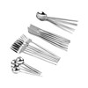Cutlery Set Stainless Steel with 6 Dessert Spoon 6 Spoon