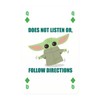 No1 Spielkarten Mandalorian The Child