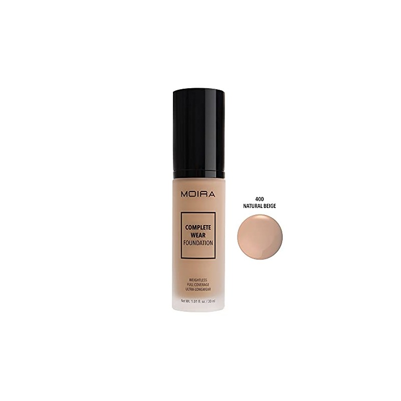 Bases de maquillaje Moira Complete Wear Foundations (CWF400)