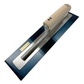 SHIBASHO Oil Grilled Super Magic Trowel 0.3 for Plastering Mortar Trowel (Made in Japan, Hyogo, Miki) (Square Shape, 14.2 inches (360 mm)