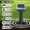 12 Pcs Tirgo Mole Repellent Solar Powered for Lawns Snake