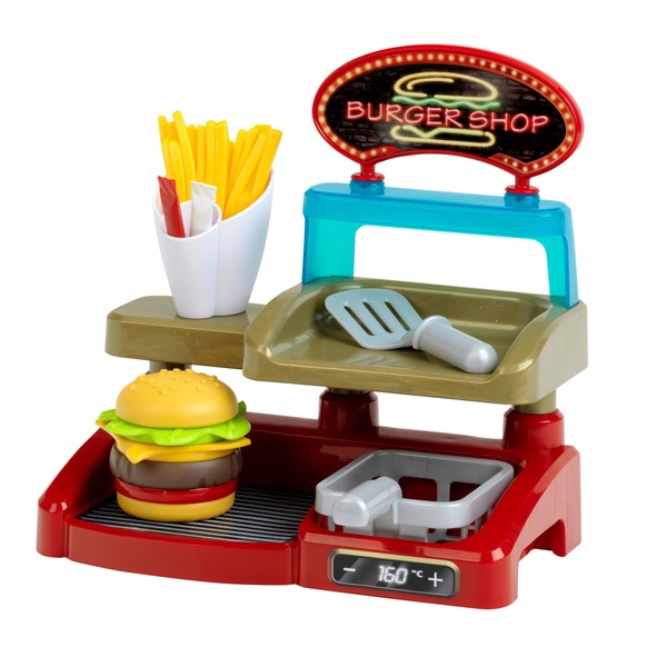 Theo Klein 7336 Burger Station Creative Play Set with Burger,