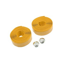 BULLSPANN Bar Tape Bicycle Handle Tape Grip Tape Set of 2 Non-slip Road Bike Yellow