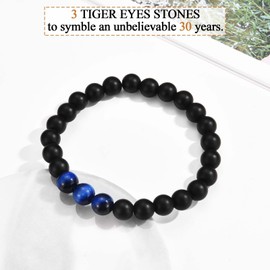 30th Birthday Gifts for Men Him 30 Year Old Birthday Gifts for Men Best Funny 30th Birthday Bracelet Gifts Ideas for Boyfriend Son Brother Grandson Nephew Uncle Friend Husband Dad