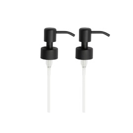 Kapitan Soap Dispenser Pump Replacement Head Black Spare Stainless Steel 28Mm Brushed Finish