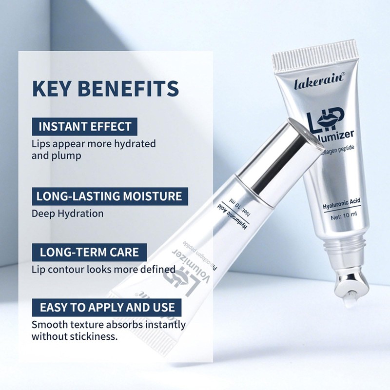 SWETIYOU Instant Plumping Lip Volumizer Serum, Moisturizing Lip Plumper Treatment