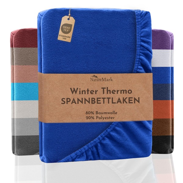 NatureMark Winter Thermal Fleece Fitted Sheet in Many Colours and