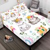 GPLYFBU Bunny King Size Sheets Set 78"X80" Soft Microfiber Fitted