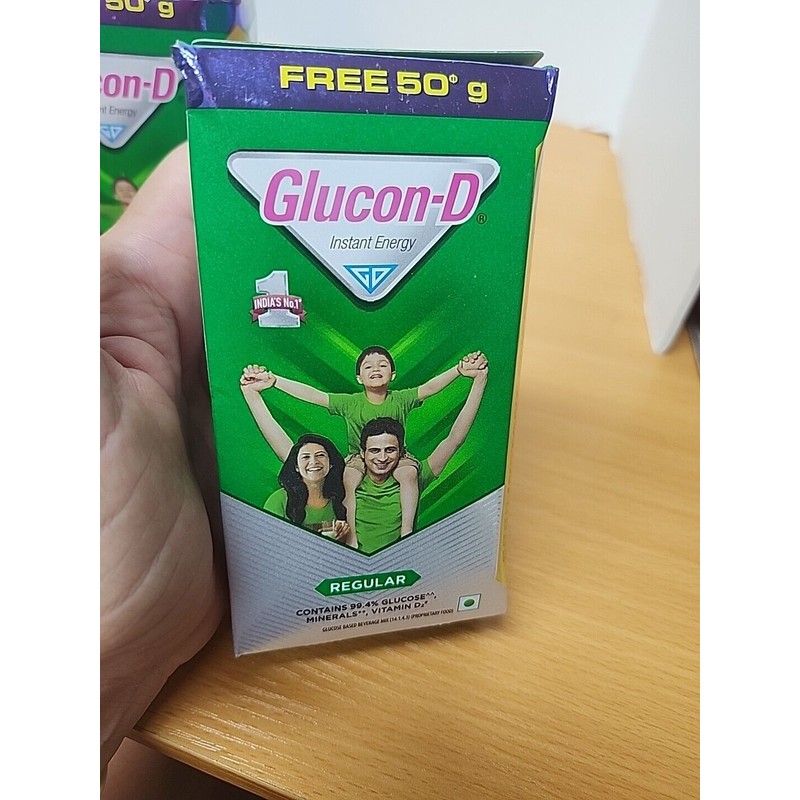 Glucon D (3) Glucon-D Natural Instant Energy Health Drink Regular