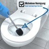 Daloual - 10 x Replacement Toilet Brush Head Black Diameter