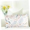 ABOOFAN 2pcs Sublimation Pillow Covers with Zipper Blank Pillowcases for