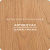 General Finishes Water Based Wood Stain, 1 Pint, Antique Oak