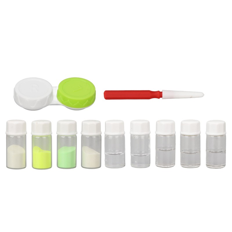 4 Colors Watch Fluorescent Powder Set Mixing Liquid Professional Watch
