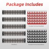 APIELE 15A Screw Terminal Block 12 Position Dual Row Covered