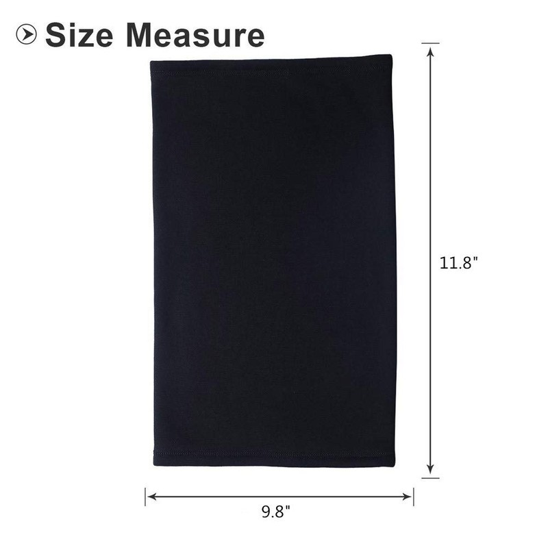 TraderPlus Pack de 3 polainas de forro polar resistente al