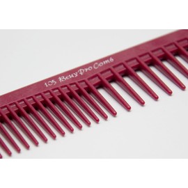 Hongo Professional Cut Comb for Dry Cutting No.105 Red Hongo