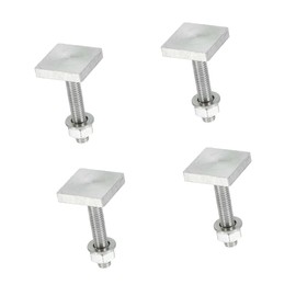 A ABSOPRO Roof Rack T Shaped Bolt Rooftop Cargo Carrier Rack Bolt (Set of 4)