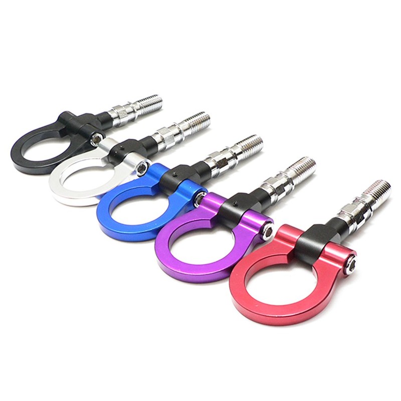 Aluminum Tow Hook for Dress Up! Many Colors (Red)