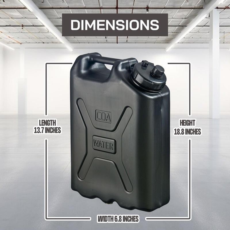 Scepter 5 Gallon 20 Liter Heavy Duty Military Style HDPE
