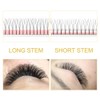 3D-D-0.10 Ready-Made Eyelash Fan 3D, 4D, 5D, 6D Pre-Faned Volume