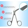 Azaory Stainless Steel Stoma Bag Scissors, Curved Colostomy Bag Scissors