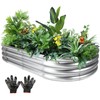 Gartist Gartist 6x3x1ft Thickening Galvanized Raised Garden Bed, Planter Box