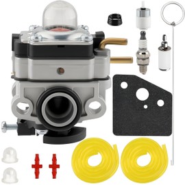 TB146EC Carburetor Tune Up Kits Fits for Troy Bilt TB575EC TB516EC TB590EC TB525EC TB525ES TB539ES TB539EC Trimmer Parts, Carb Replaces 753-06220 753-06220A 753-06220B