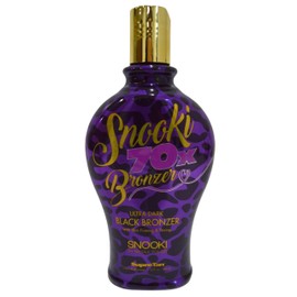 Supre Snooki Ultra Dark 70X Black Bronzer Tanning Lotion 12 ounces, Black Walnut, Henna and DHA with Aloe Vera. Paraben and Gluten Free