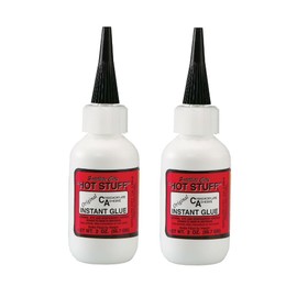 NA Hot Stuff Thin Instant CA Glue, 2oz HS-4 (Pack of 2)