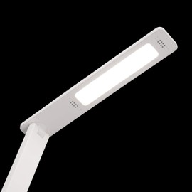 Ohm Electric LED Desk Lamp DS-LS16FE-W 06-3705 OHM White (Approx.) Width 5.0 x Height 14.6 x Depth 11.4 inches (128 x 370 x 290 mm) (Normal Use)