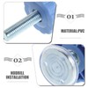 INOOMP Baby Gate Screw Adapter 2pcs Pet Gate Replacement Hardware