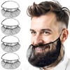 Beard Nets - 100Pcs Disposable Nylon Protective Beard Nets, Disposable