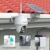 Sunshade&Gutter Mount for Reolink Argus PT Series,Reolink Go PT Ultra