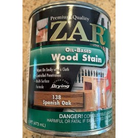 Zar Interior Stain 138 SPANISH OAK PINT