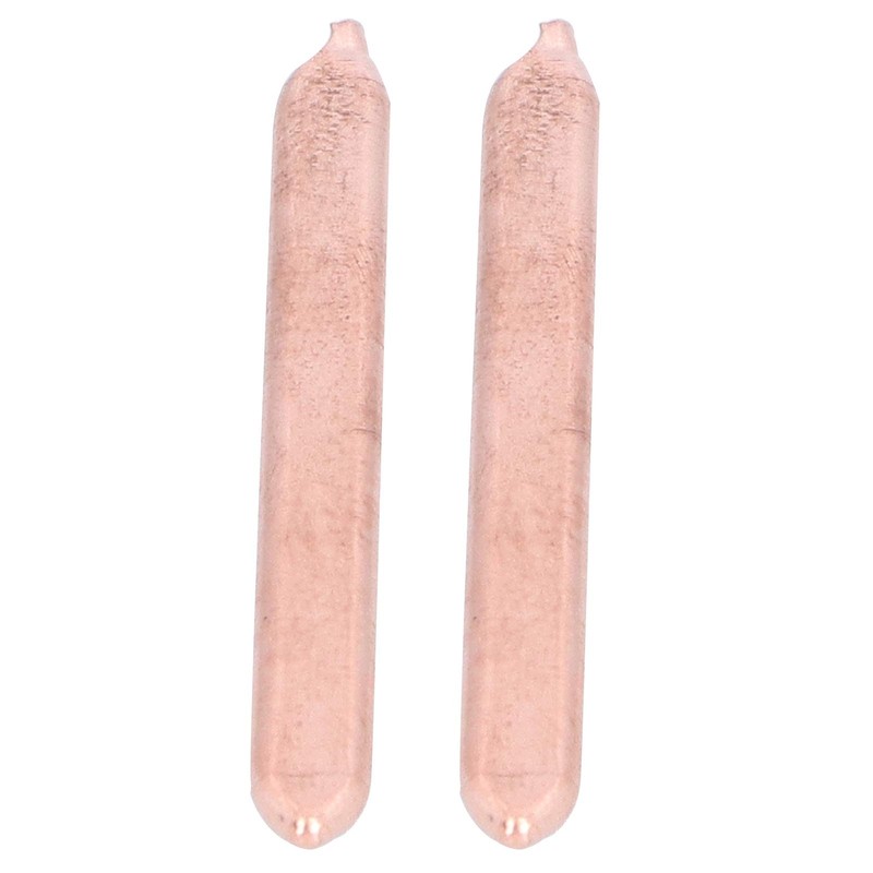 Pack of 2 Heatpipe, 80 mm Heat-Conducting Brass Tube, DIY