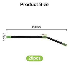 NIYATA 20 Pcs Anti Tangle Boom, Fishing Accessories, Fishing Accessories, Fishing Accessories for Fishing, Fishing Accessories, Anti Tangle Boom, Fishing Anti Tangle Boom Set