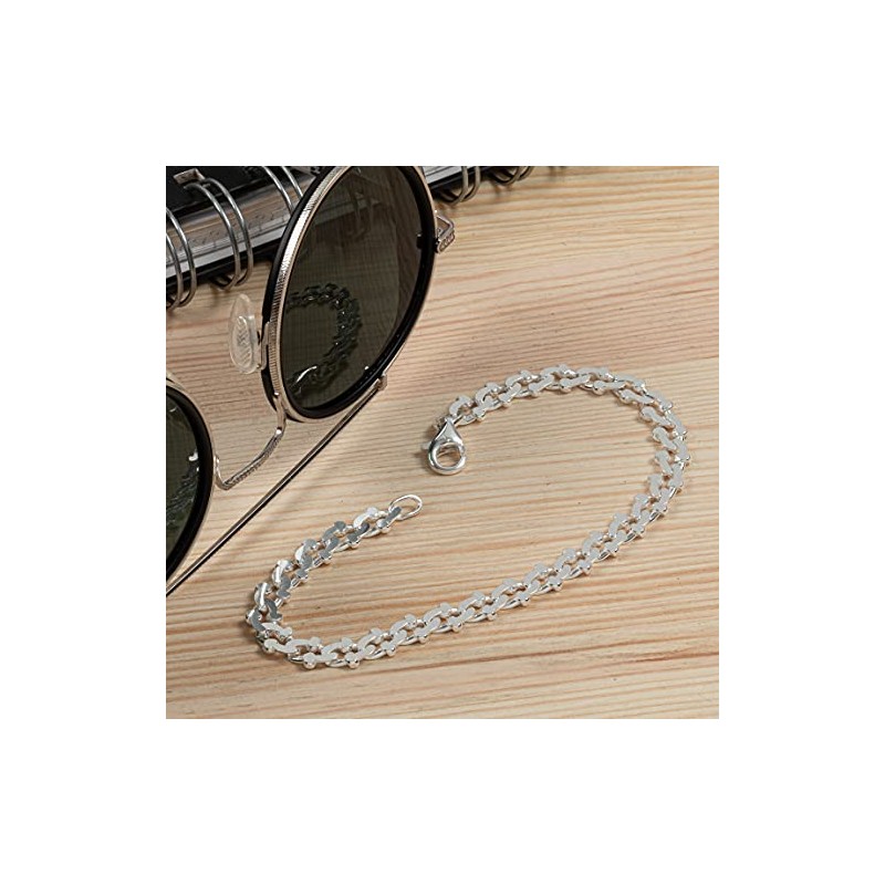 NKlaus 13253 Women's Bracelet 925 Sterling Silver 19.5 cm Diamond