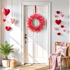 Pink Wreath Decor (22IN)