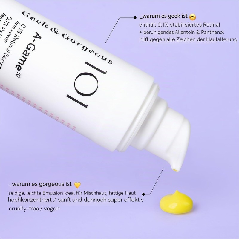 Geek & Gorgeous A-Game 10 - High Dose Serum with