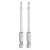 HARFINGTON 2pcs Hex Head Wrench Drill Bit 2mm (H2) Metric