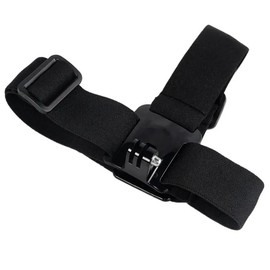 Reflex Camera Anti-Skid Adjustable Headband for Go Pro, Insta 360, D J I | Secure Hands-Free POV Head Strap Mount | Compatible with Action Cameras | Comfortable Fit for Sports, Outdoor Adventures