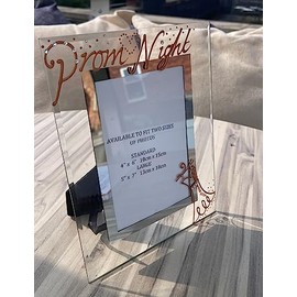 Prom Night Photo Frame: Port (Copper with Crystals)