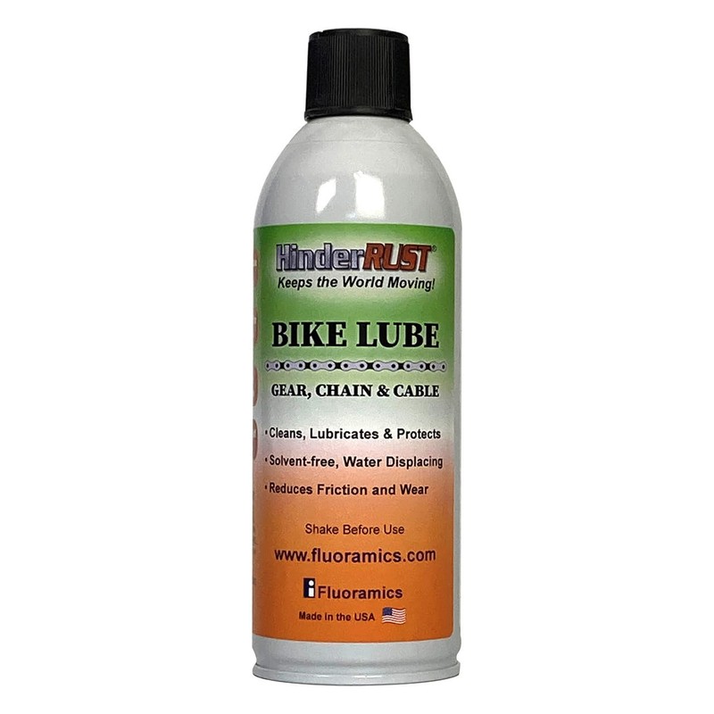 HinderRUST Bike Lube: Cleans, Lubricates, and Protects Bicycle Gears, Chains,