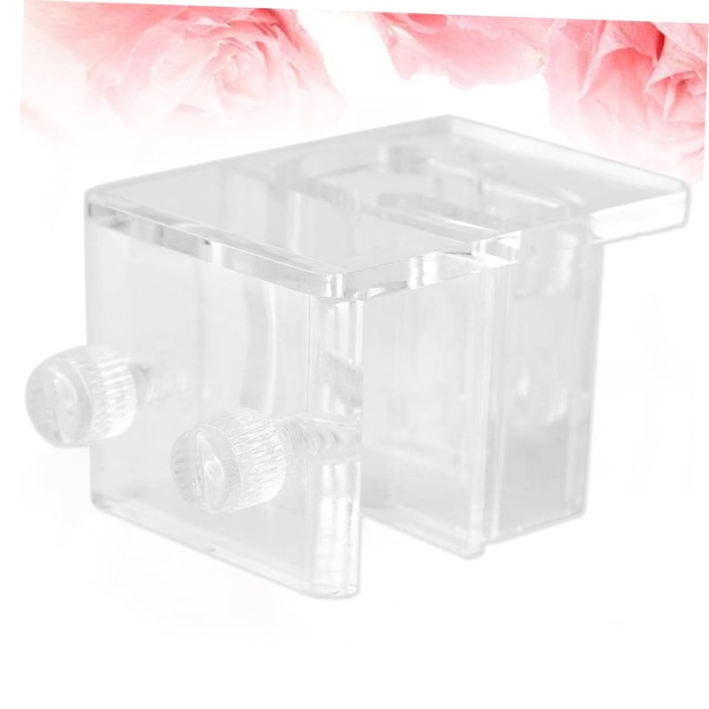 Ipetboom 3pcs Aquarium Fixed Clip Acrylic Aquarium Hose Holder Fish