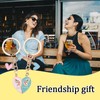 Matching Keychains Best Friends Christmas Gifts for Women Friends Birthday