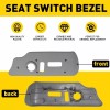 Unbranded Front Left Seat Control Switch Bezel Cover Fit 03-06