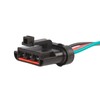 3-Pin Cooling Fan Motor Connector Pigtail Plug Wiring Harness Compatible