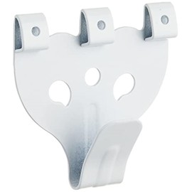 Fukui Metal Crafts 4051W-10 Iron Standard X Hooks, Large, White, Pack of 10, Safe Load 11.0 lbs (5 kg), Clock Wall Hook Hanging Hook