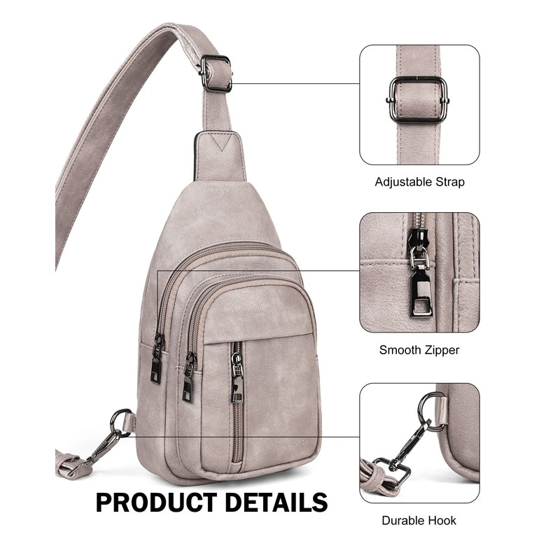 MASINTOR Sling Bag for Women - Crossbody Bags Fanny Pack