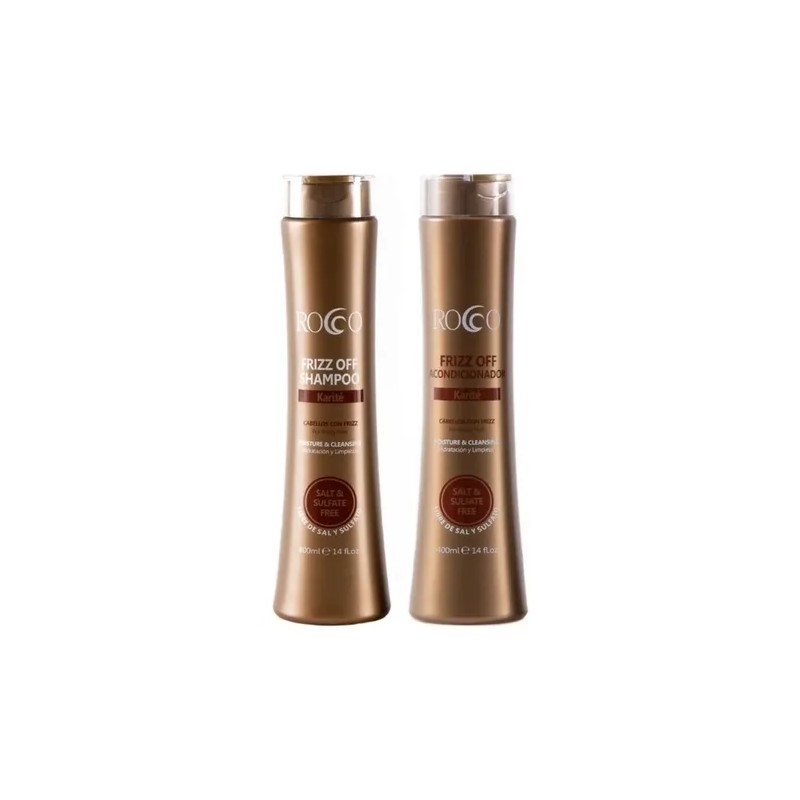 24 Pzs Rocco Shampoo Y Acondicionador Sin Sal 400ml